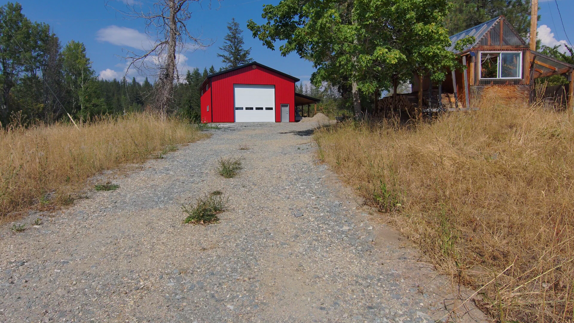 Acreage shop with driveway access in the Central Okanagan