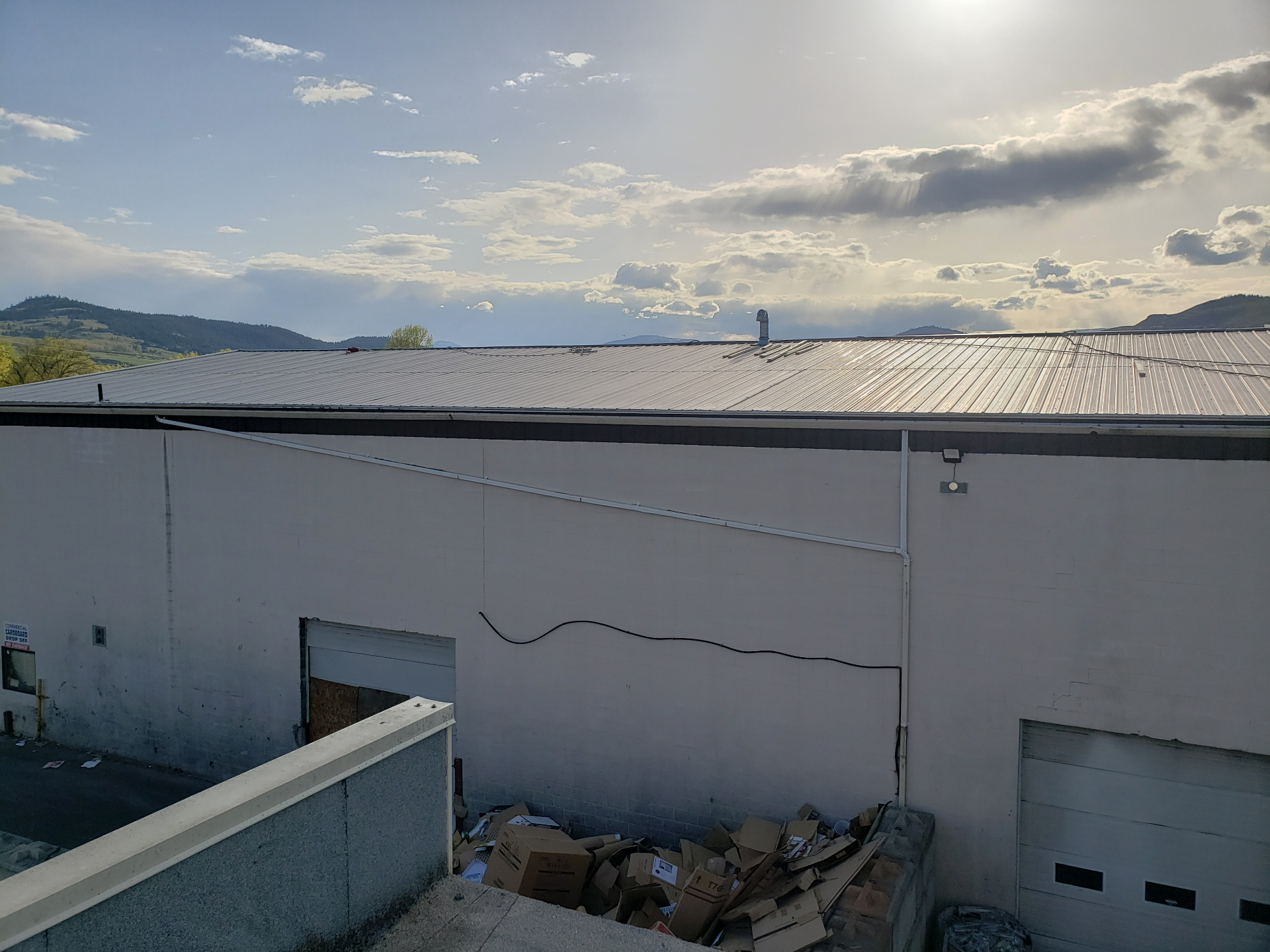 Commercial re-roofing project completed in BC Interior