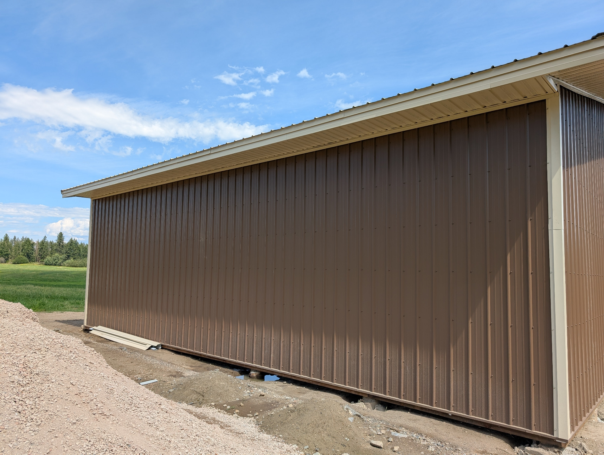 Machine shed completed on rural Shuswap property