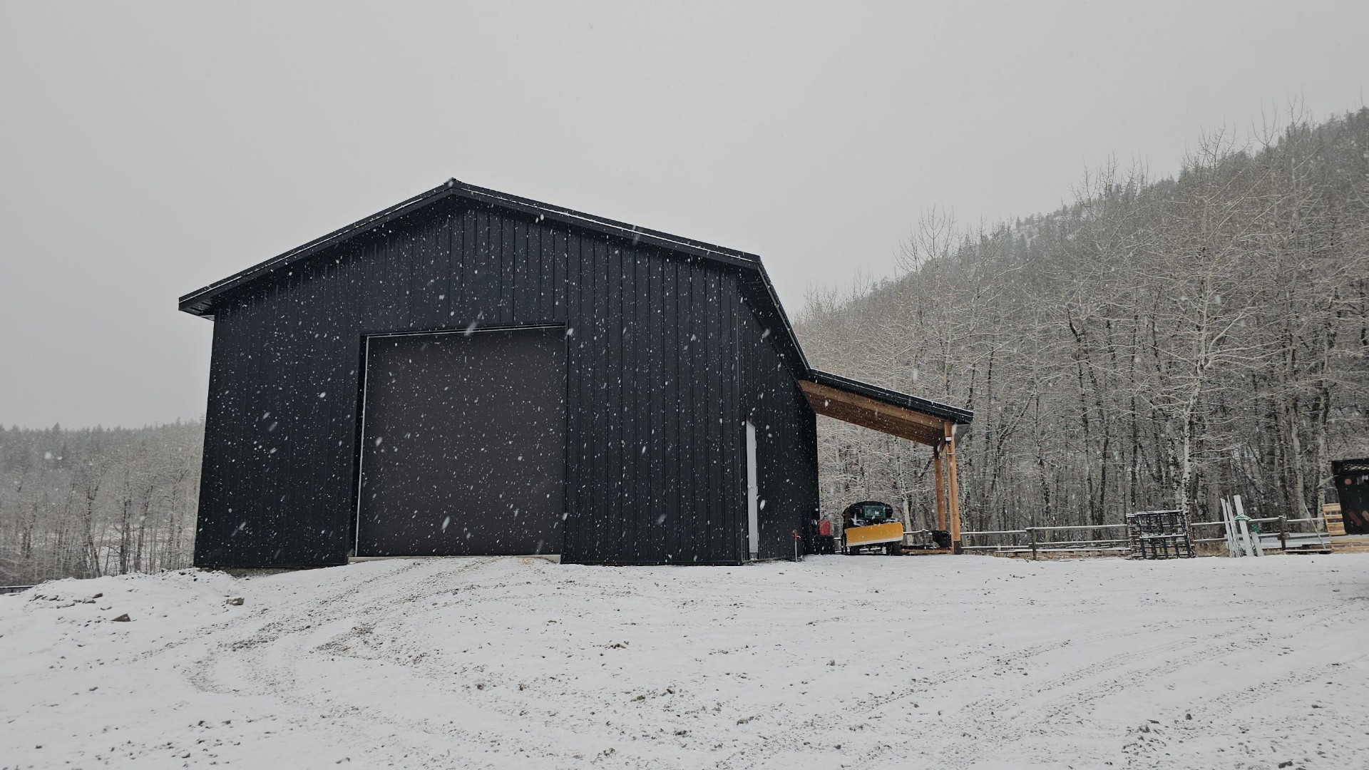 Shop with lean-to addition in the Nicola Valley